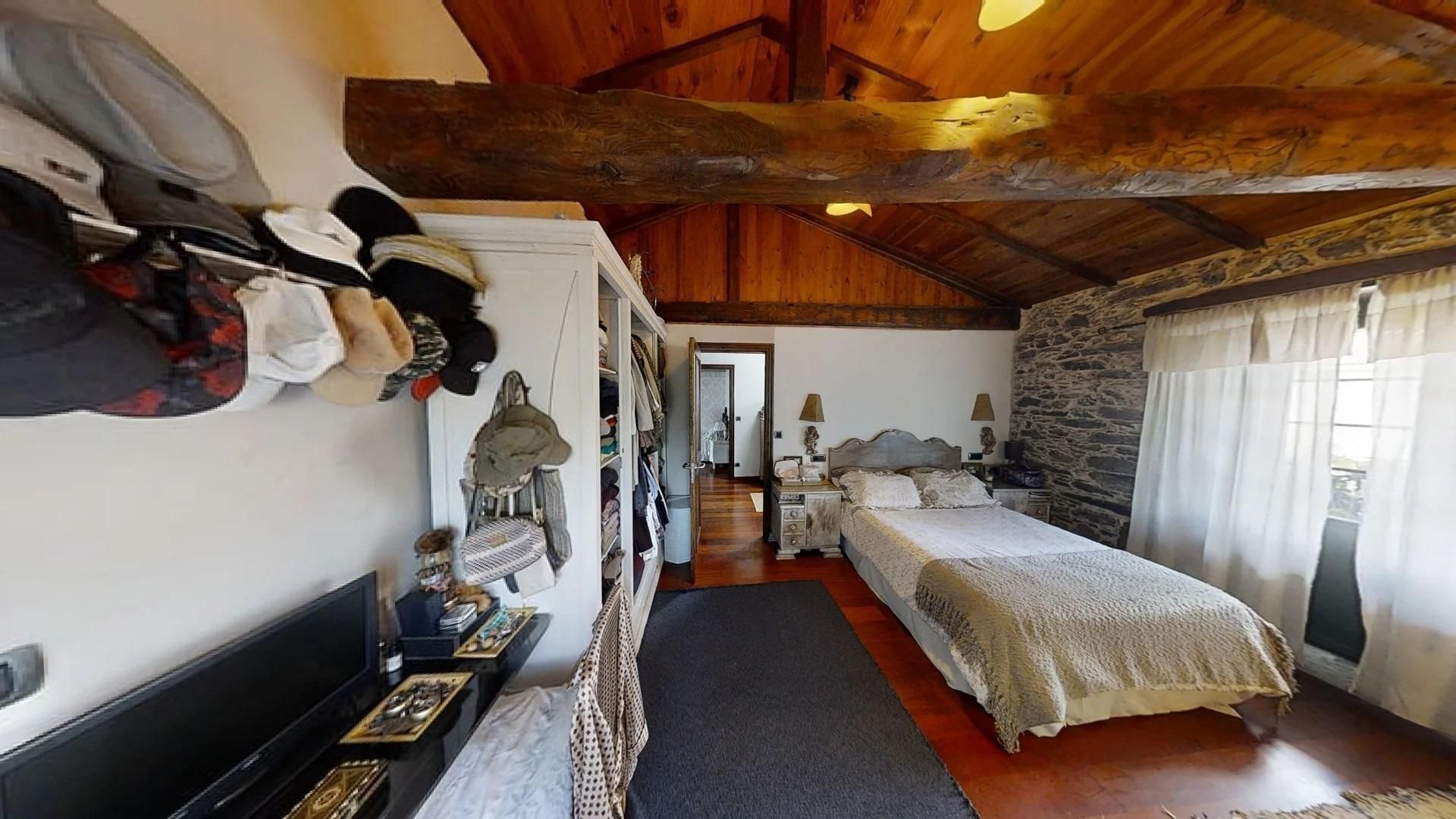 Bedroom of House or chalet for sale in Oza dos Ríos  with Heating, Private garden and Terrace