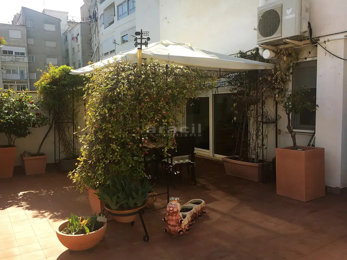 Terrace of Flat for sale in Alcoy / Alcoi  with Air Conditioner and Terrace