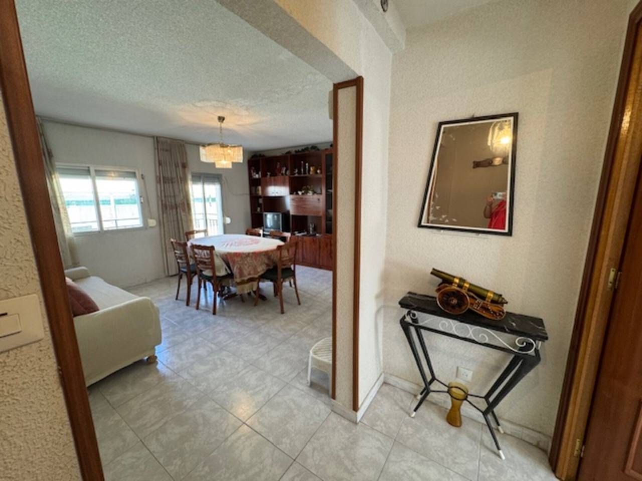 Dining room of Flat for sale in Buitrago del Lozoya  with Heating, Terrace and Furnished