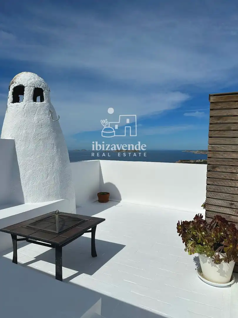 Wohnung zur Miete in Sant Josep de sa Talaia mit Klimaanlage, Terrasse und Möbliert