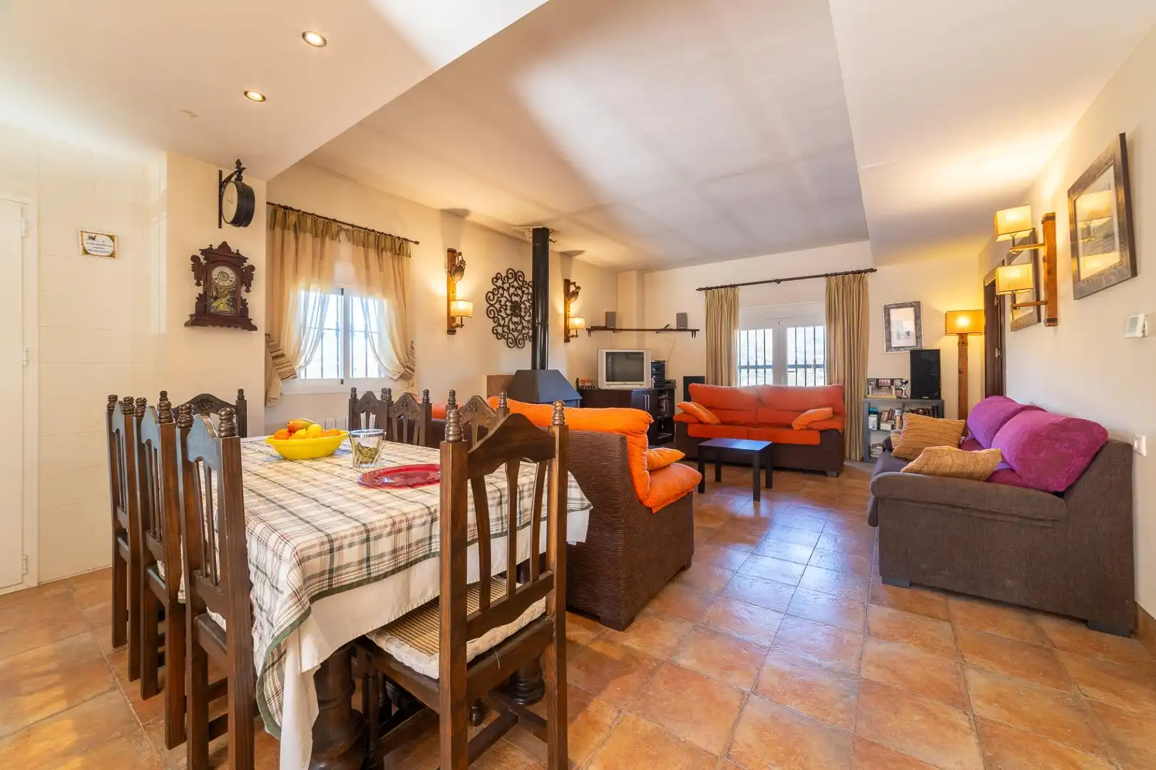 Living room of Country homes for sale in Canjáyar  with Heating and Swimming Pool