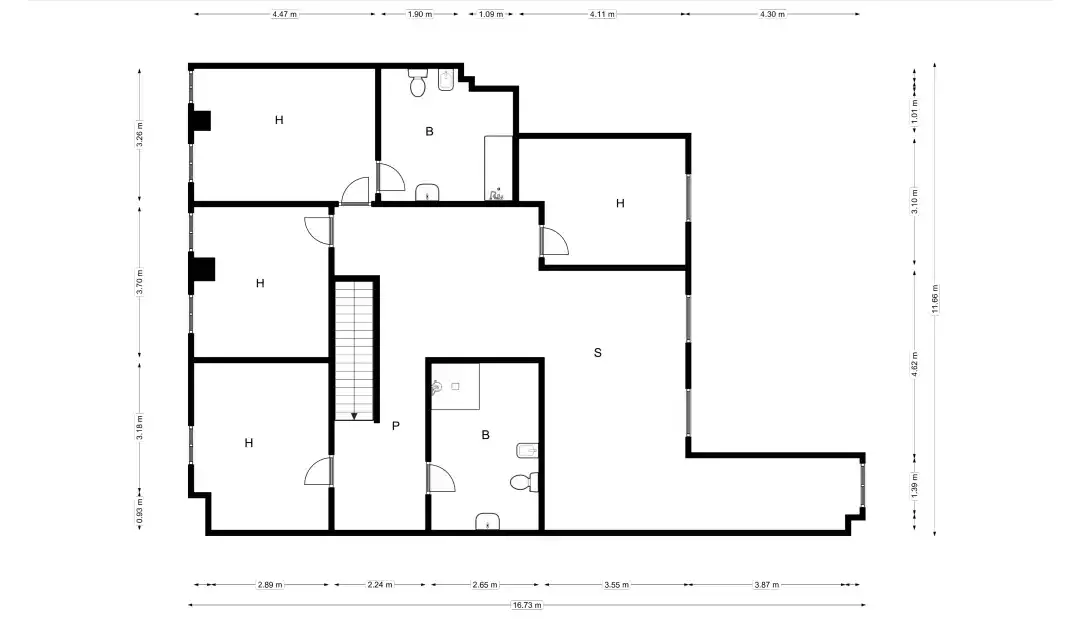 Duplexes for sale in Santa Coloma de Gramenet  with Heating