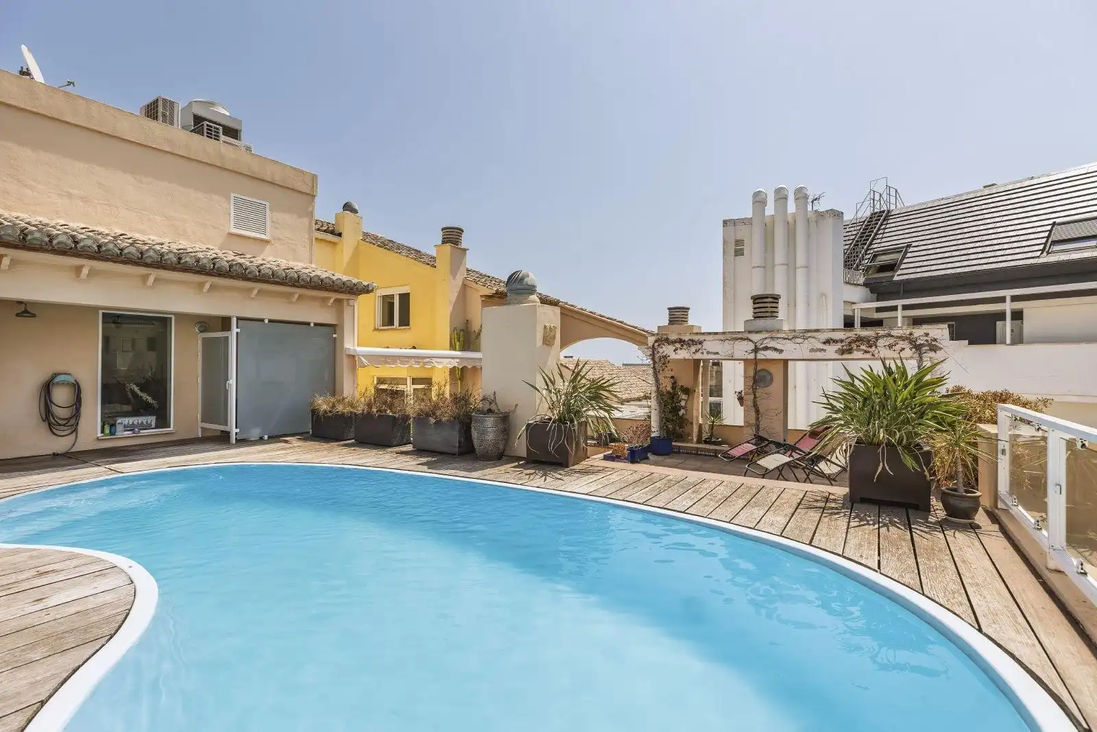Swimming pool of Attic for sale in Dénia  with Air Conditioner, Heating and Terrace