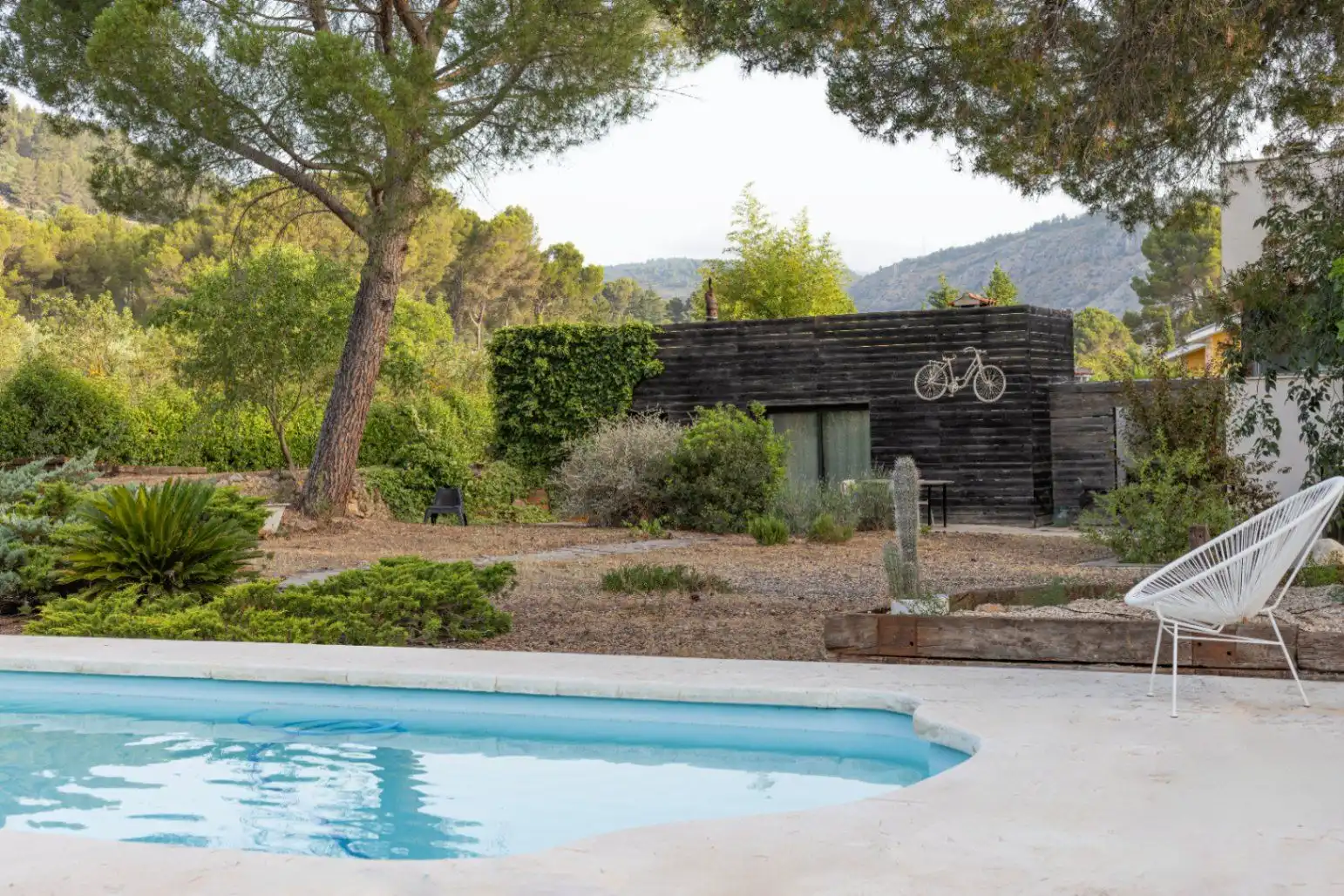 Schwimmbecken von Haus oder Chalet zur Miete in Loja