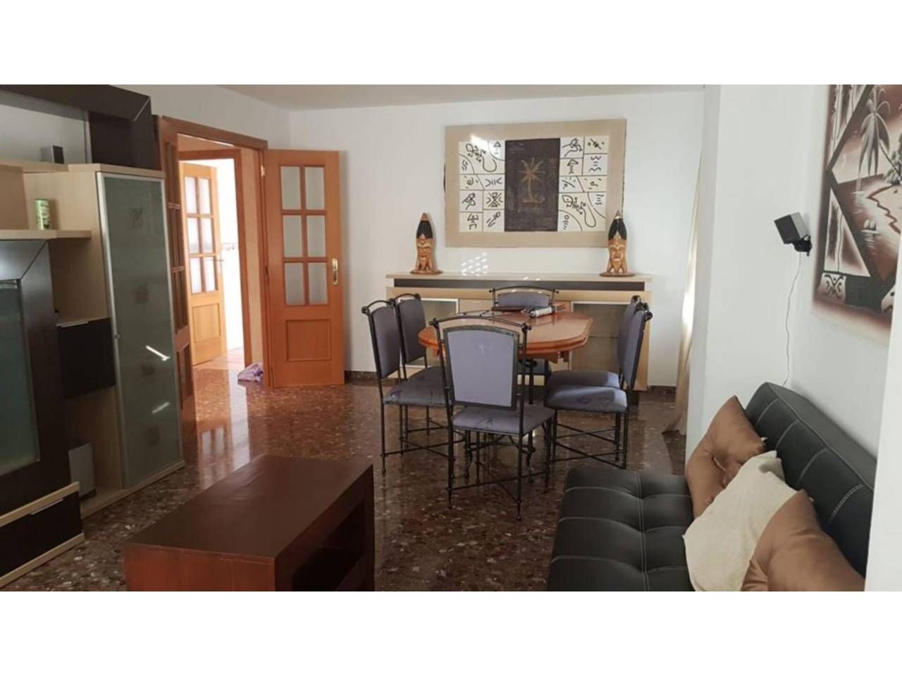 Dining room of Flat for sale in Castellón de la Plana / Castelló de la Plana  with Storage room, Furnished and Alarm