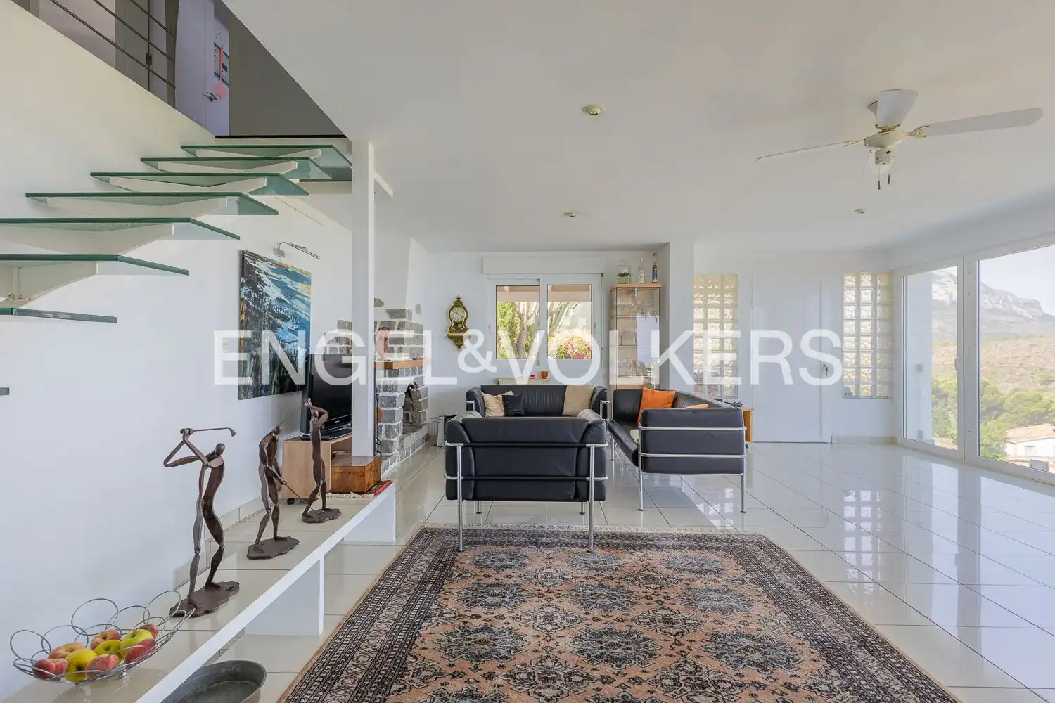 Living room of Houses for sale in Dénia  with Air Conditioner, Heating and Private garden