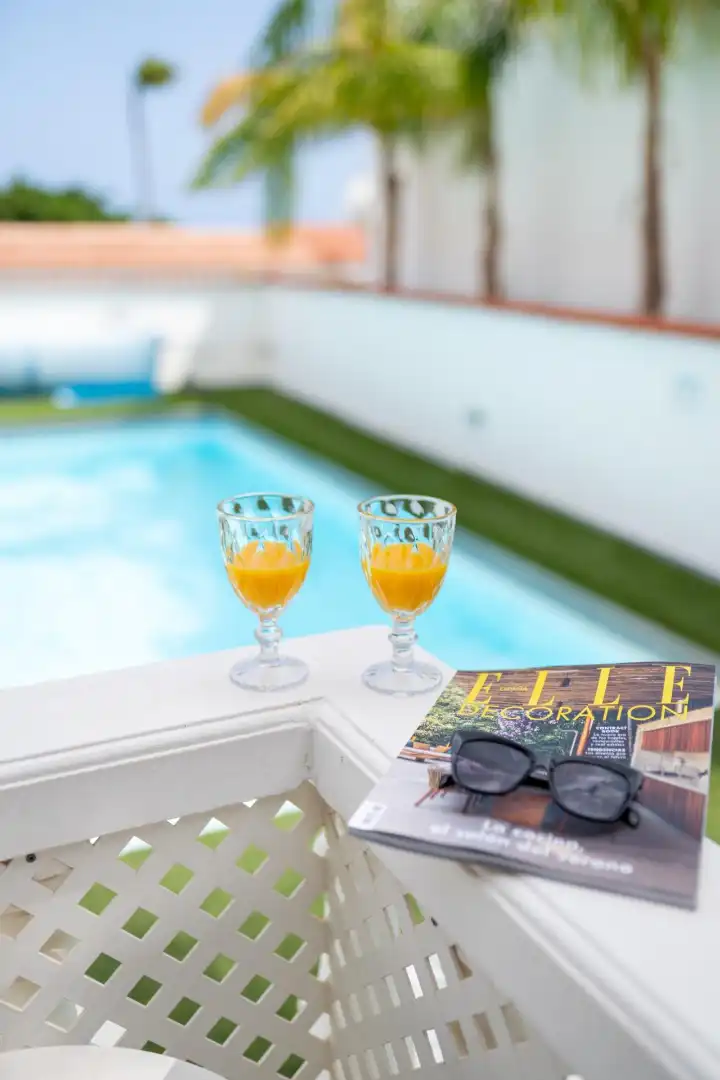 Piscina de Casa o xalet en venda en San Miguel de Abona amb Aire condicionat, Jardí privat i Terrassa