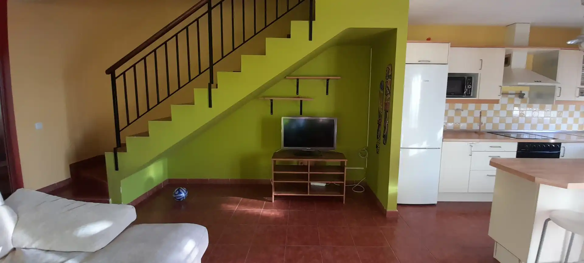 Living room of Detached homes for rent in Santa Cruz de Tenerife  with Air Conditioner, Terrace and Furnished