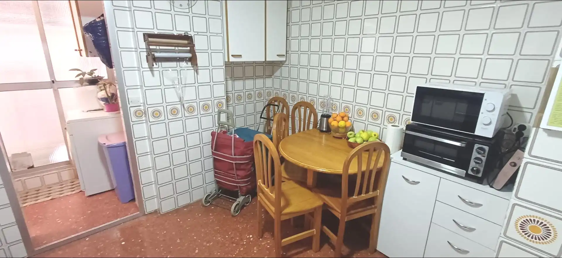 Kitchen of Flat for sale in Málaga  with Air Conditioner and Balcony