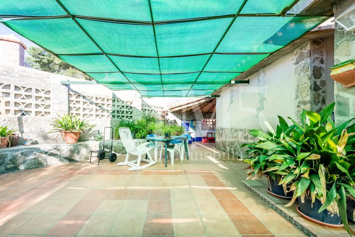 Terraza de Finca rústica en venta en Rincón de la Victoria con Aire acondicionado, Jardín privado y Terraza