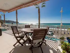 Terrace of Flat for rent in Almuñécar  with Air Conditioner, Terrace and Furnished
