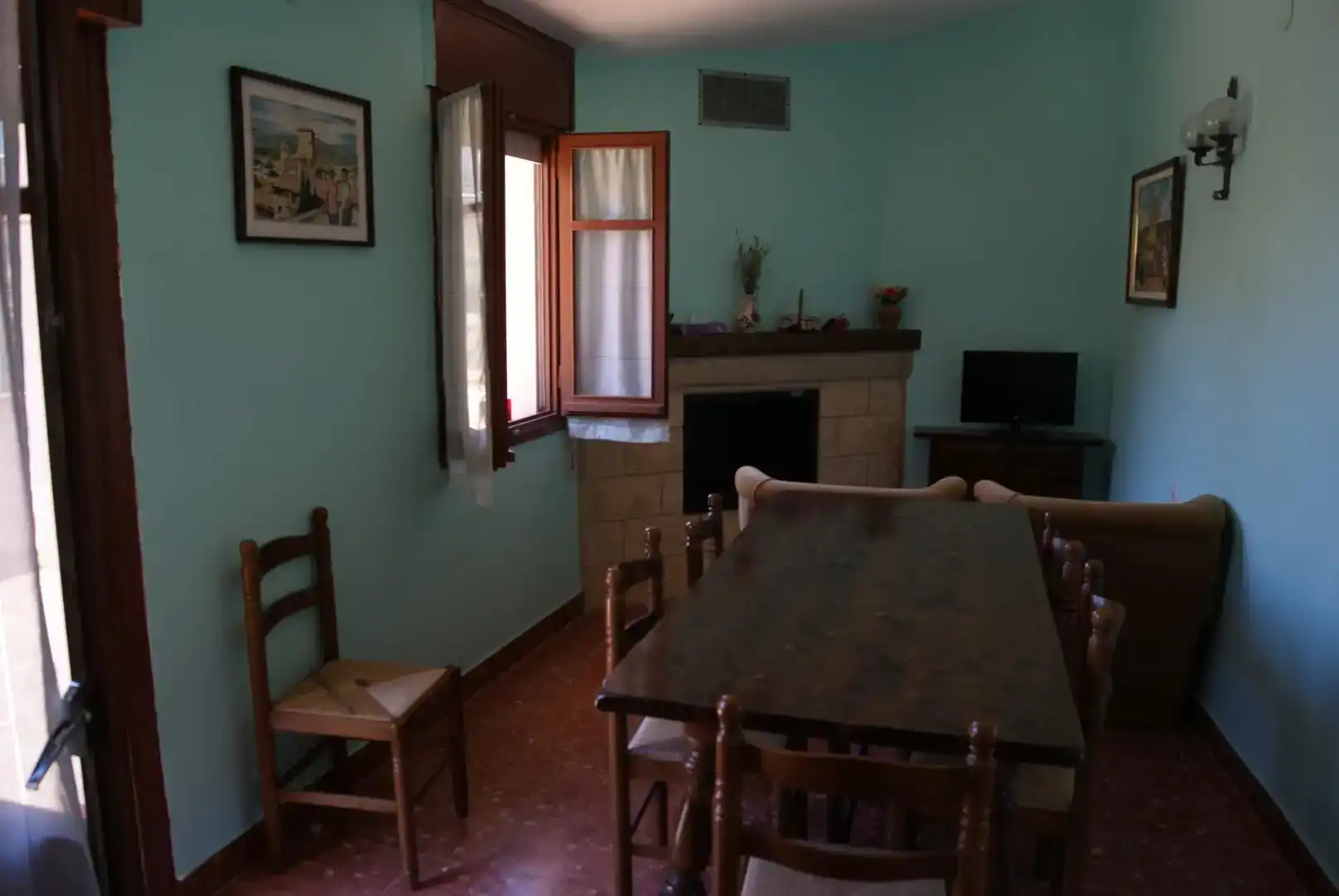 Esszimmer von Wohnung zum Verkauf in Biel mit Klimaanlage, Privatgarten und Abstellraum