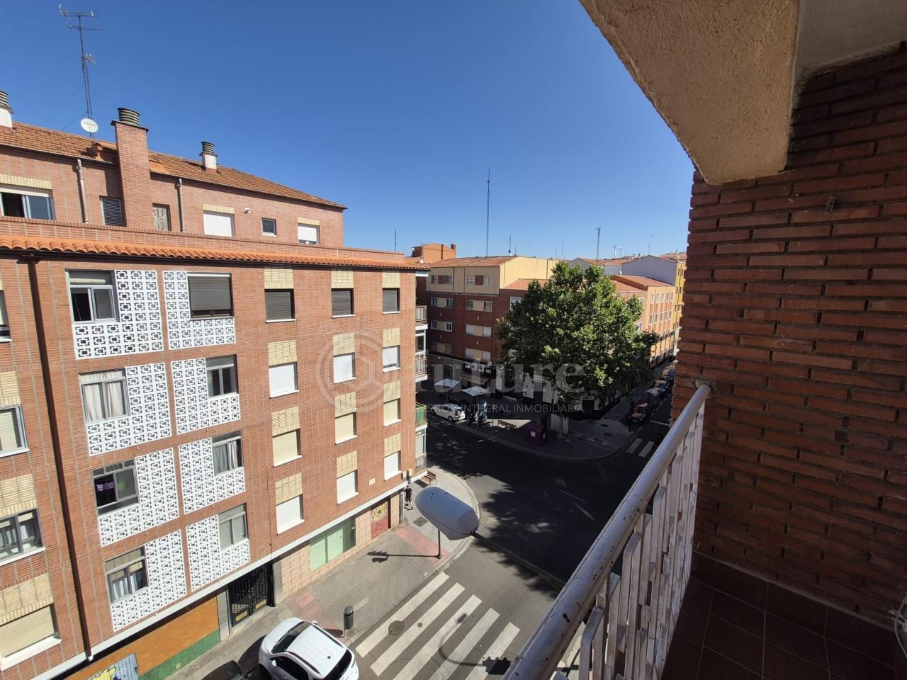 Exterior view of Flat to rent in Salamanca Capital  with Heating, Furnished and Balcony