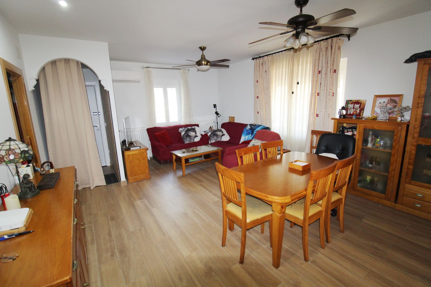 Living room of Single-family semi-detached for sale in Ciudad Real Capital  with Air Conditioner and Heating