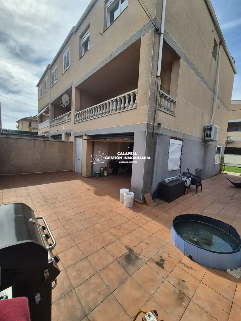 Terraza de Casa adosada en venta en Calafell con Aire acondicionado y Trastero