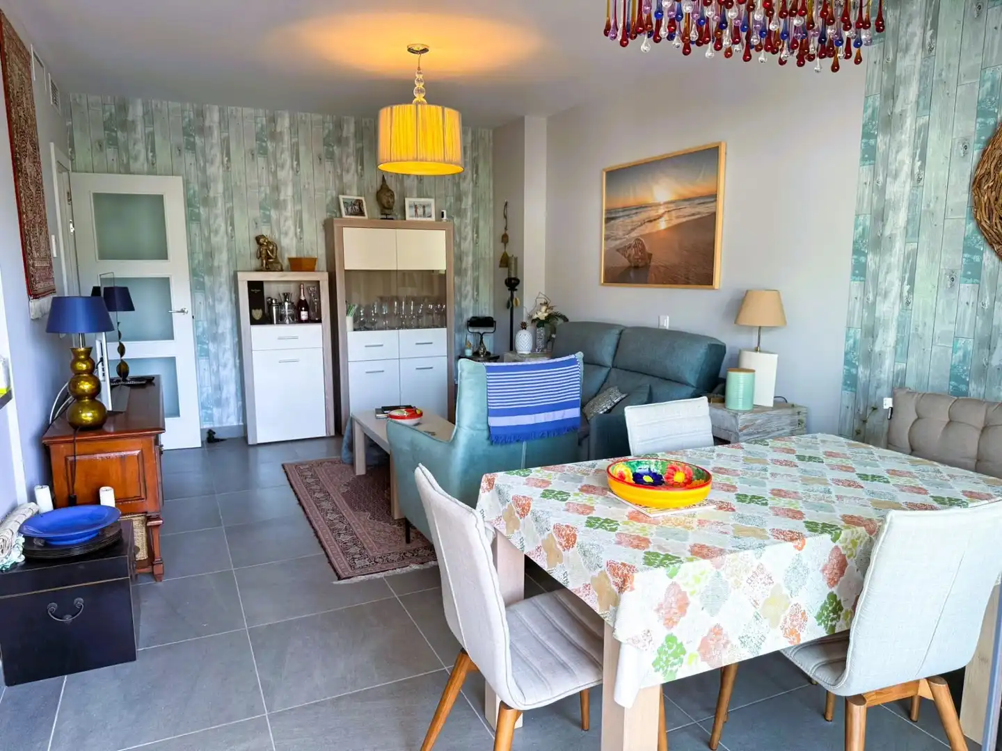 Living room of Flat for sale in Almuñécar  with Air Conditioner, Heating and Terrace