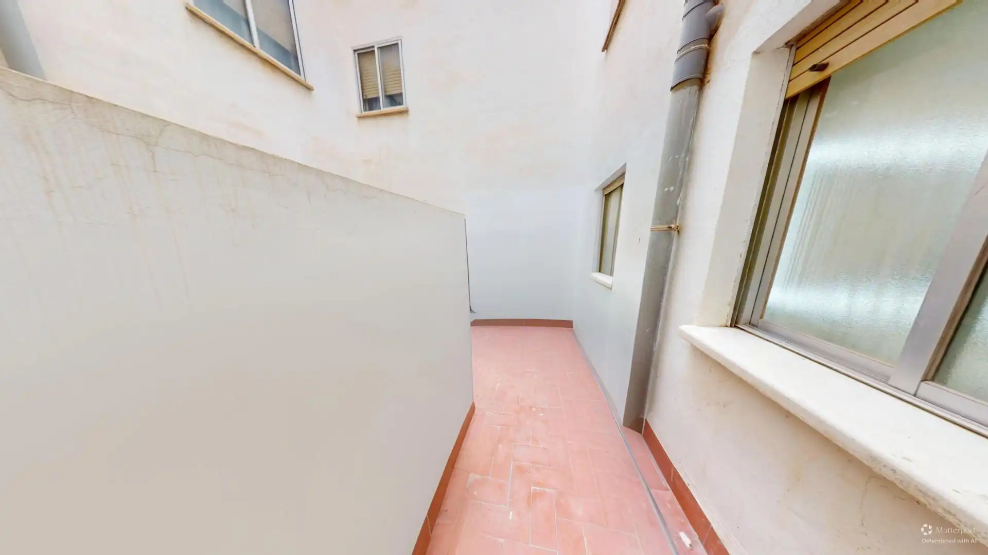 Balcony of Flat for sale in Alicante / Alacant  with Air Conditioner, Private garden and Terrace