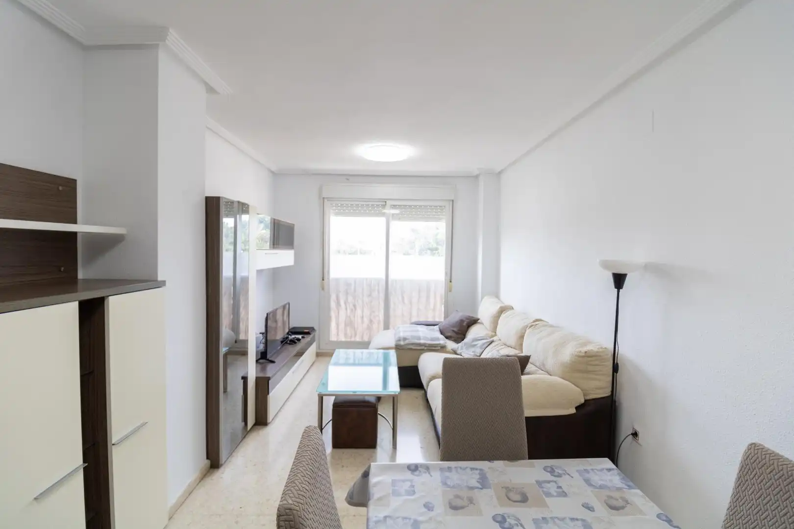 Sala de estar de Piso en venta en Almería con Aire acondicionado