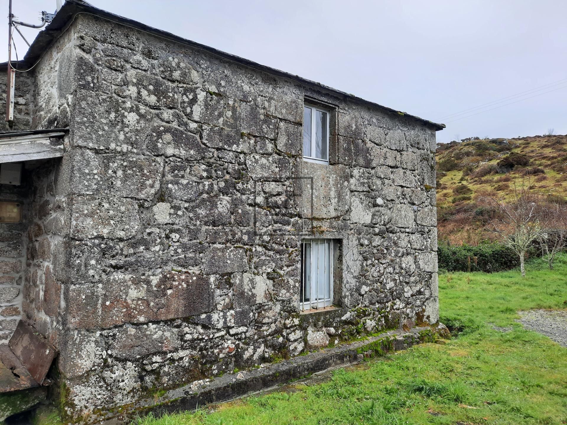 Exterior view of Country house for sale in As Pontes de García Rodríguez   with Private garden