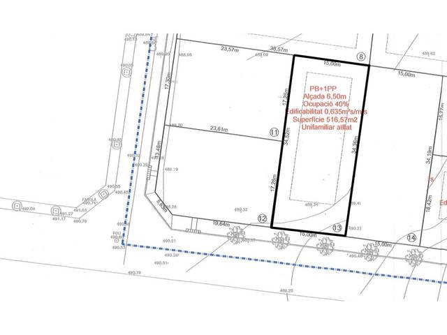 Terreno residencial en Venta en Calldetenes