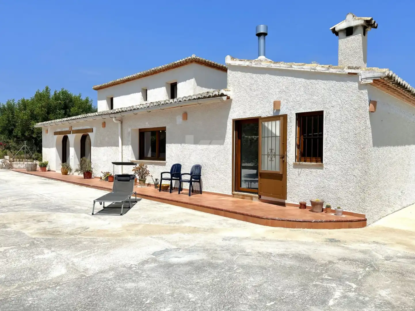 Exterior view of Country homes for sale in Benitachell / El Poble Nou de Benitatxell  with Air Conditioner, Heating and Private garden