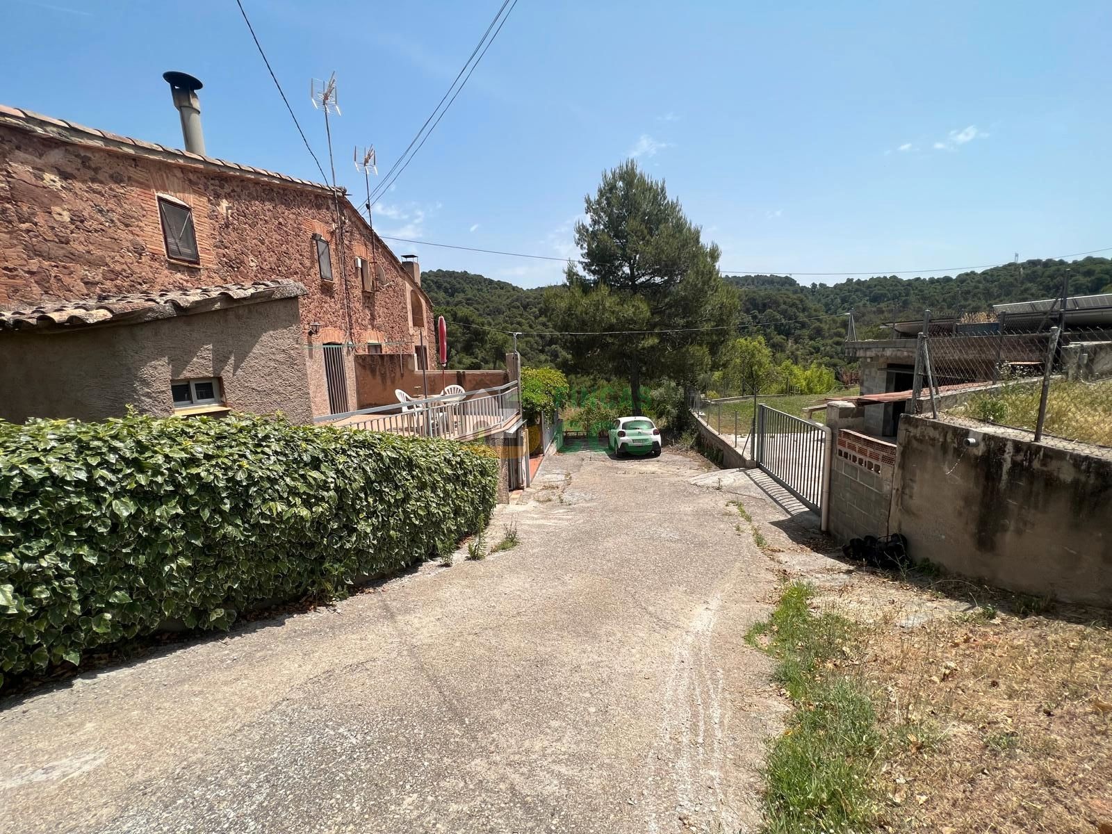 Exterior view of House or chalet for sale in Rellinars  with Private garden, Terrace and Furnished