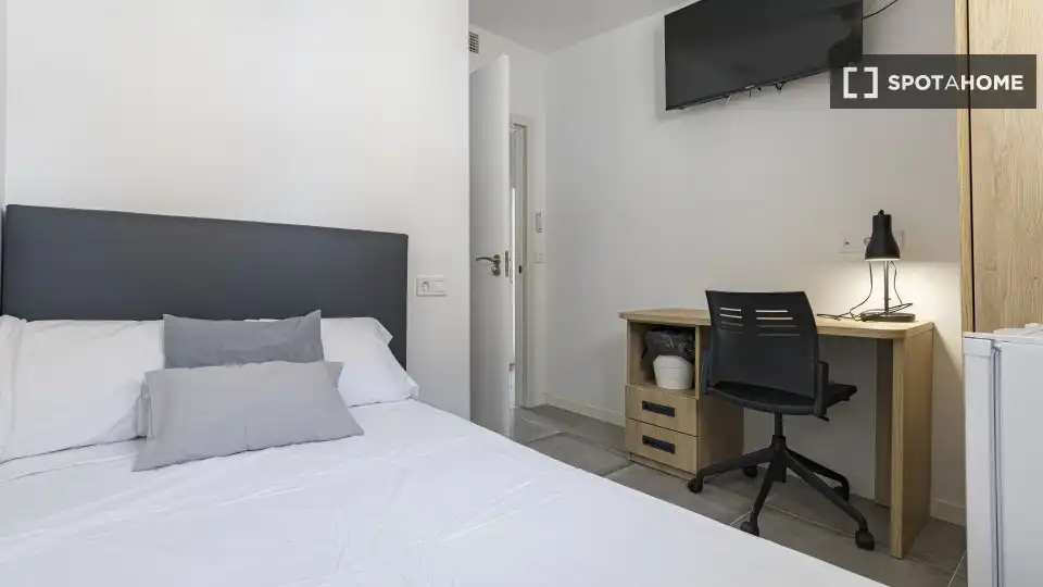 Bedroom of Flat for rent in Murcia  with Air Conditioner, Heating and Furnished