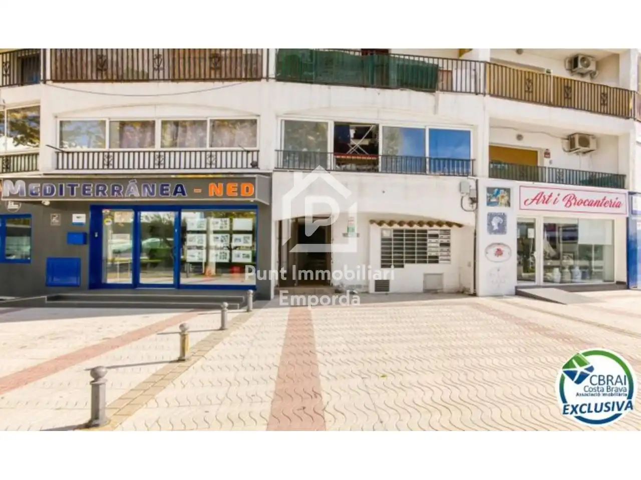 Vista exterior de Estudio en venta en Empuriabrava con Aire acondicionado, Terraza y Amueblado