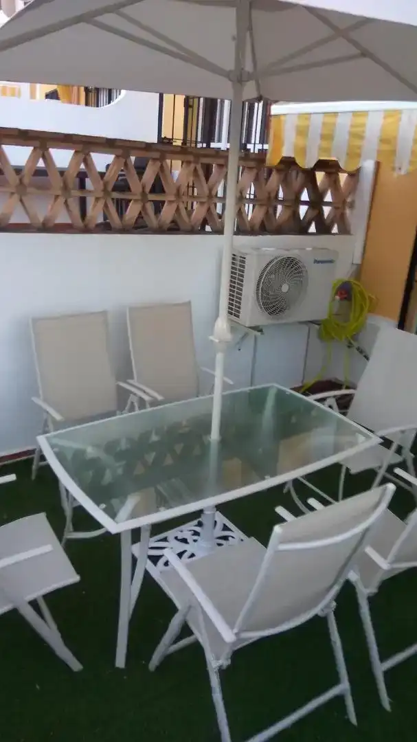 Terrassa de Casa o xalet de lloguer en Islantilla amb Aire condicionat i Balcó