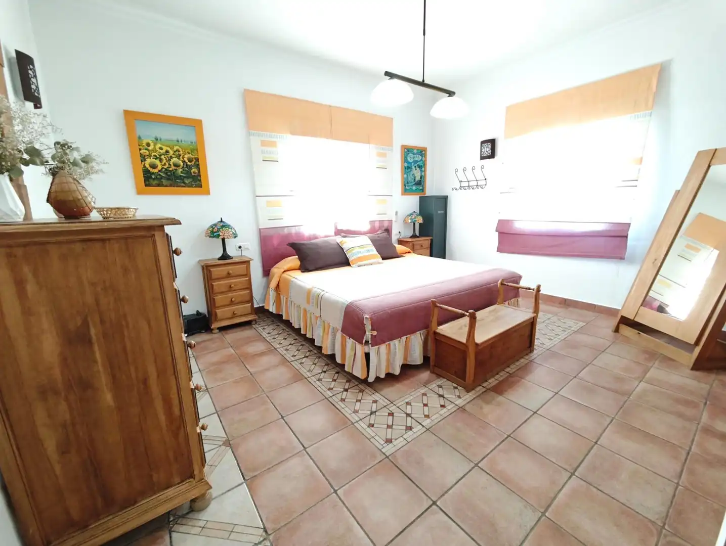Habitación de Finca rústica en venta en Cártama con Aire acondicionado, Calefacción y Jardín privado