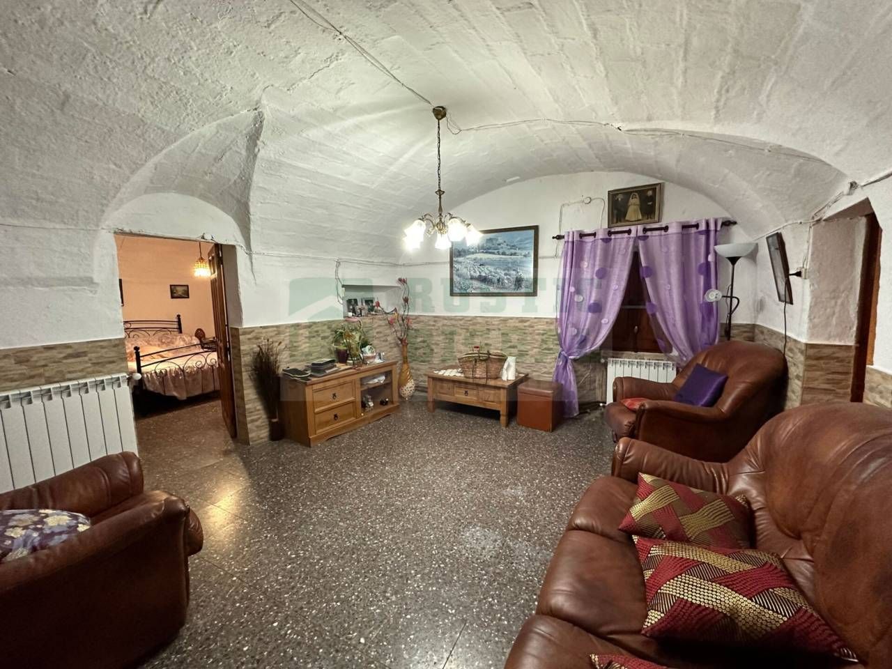 Sala d'estar de Finca rústica en venda en Celrà amb Calefacció i Terrassa