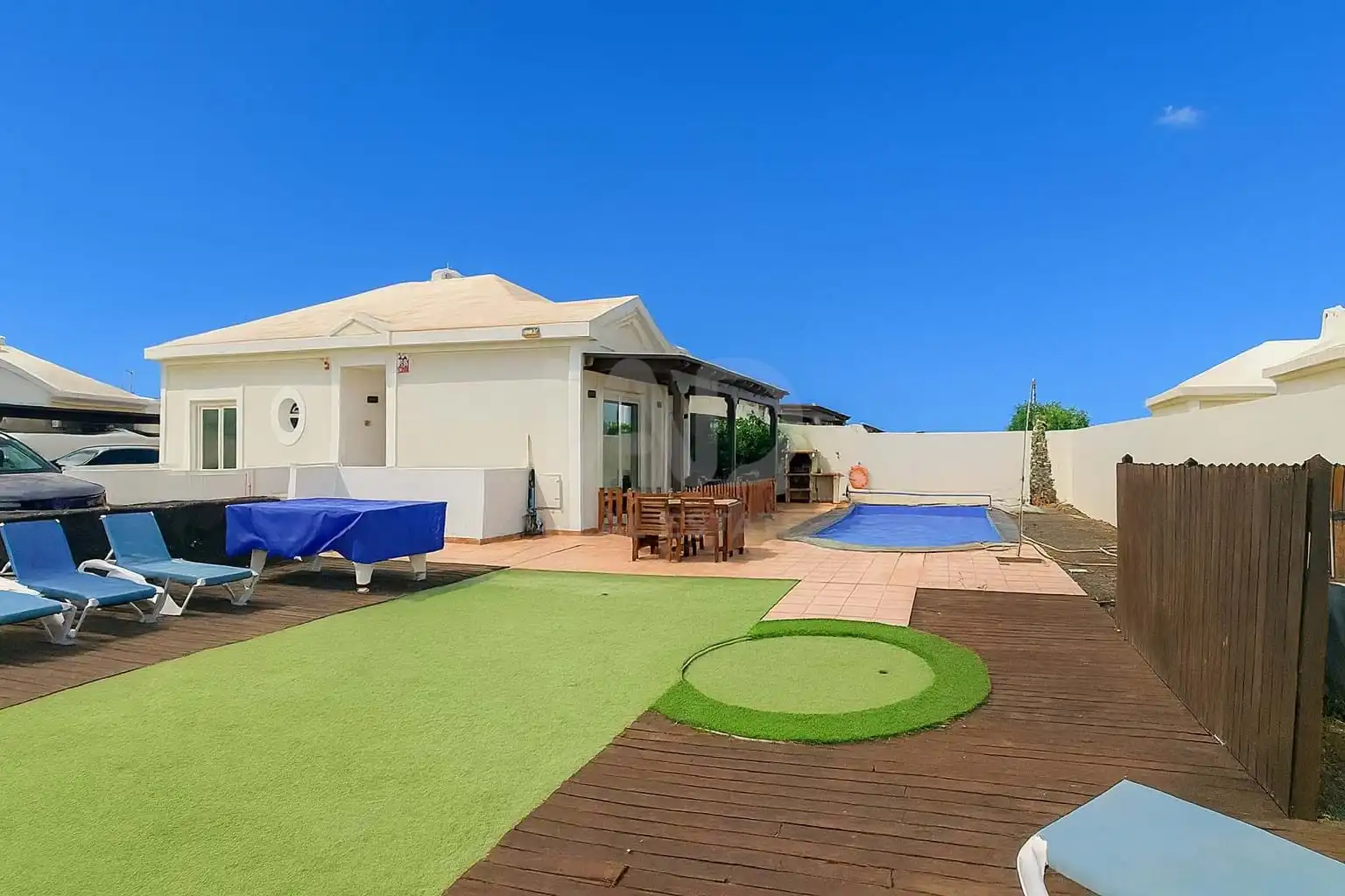 Terraza de Casa o chalet en venta en Yaiza con Aire acondicionado, Terraza y Piscina