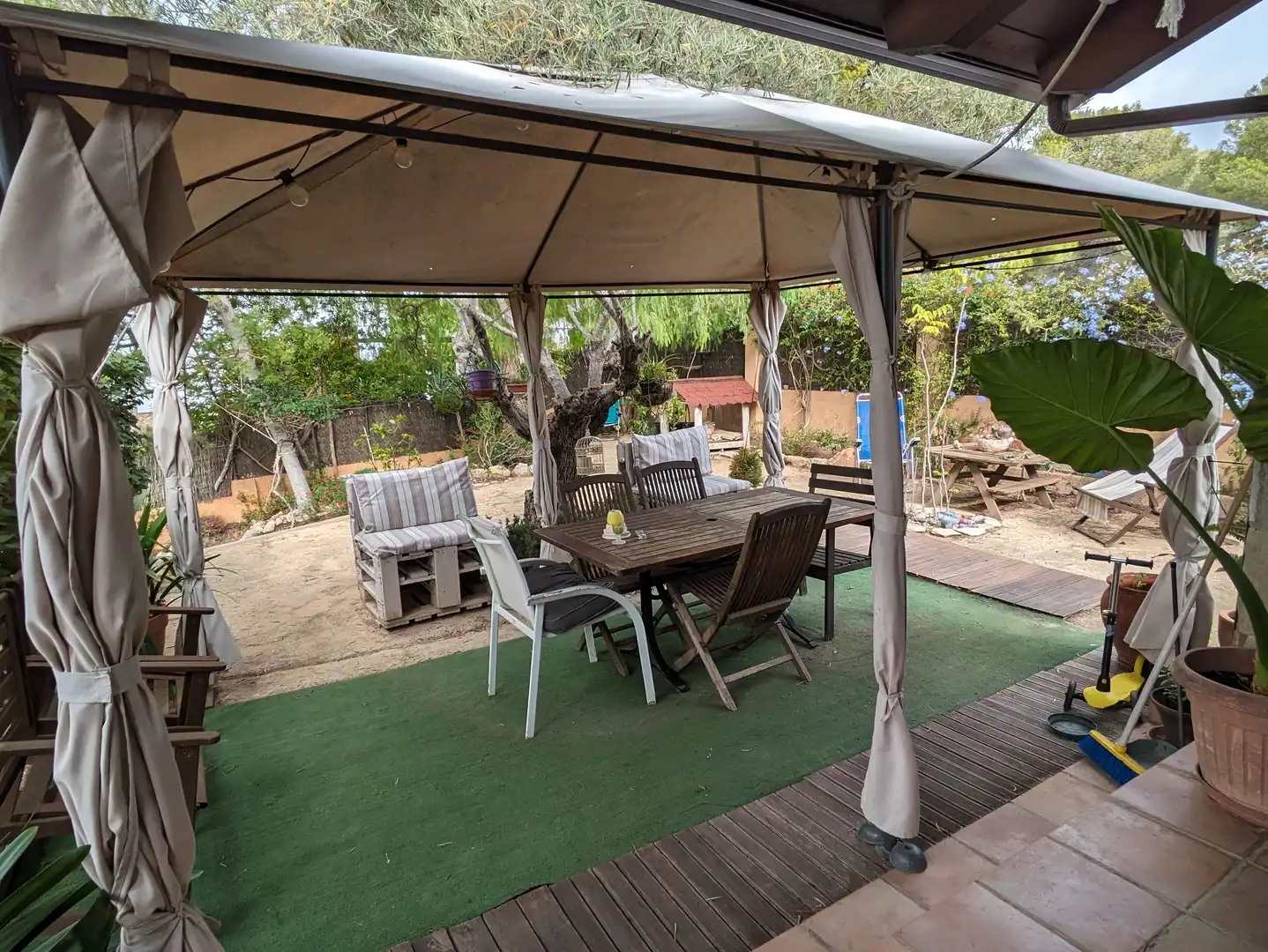 Terrasse von Haus oder Chalet zum Verkauf in La Pobla de Montornès   mit Heizung, Privatgarten und Terrasse