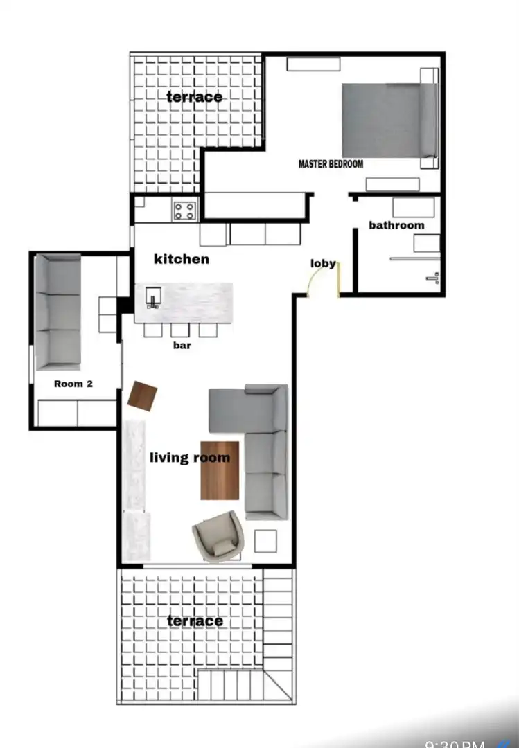 Penthouse with terrace for sale in Los Flamingos, imagen 28