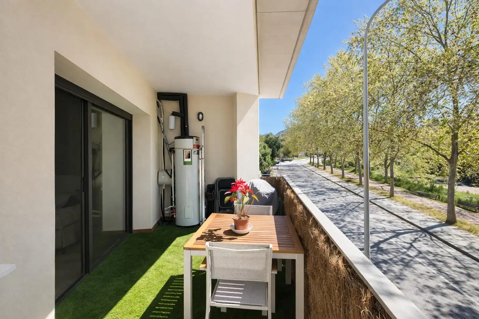 Terrace of Flat for sale in Martorelles  with Air Conditioner, Heating and Private garden