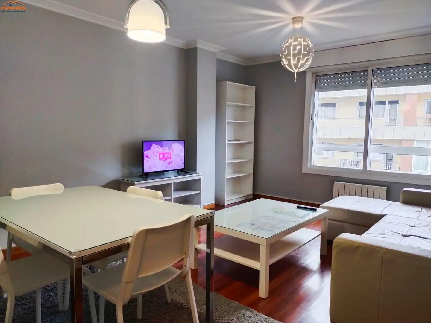 Sala de estar de Piso de alquiler en Vigo  con Calefacción y Amueblado