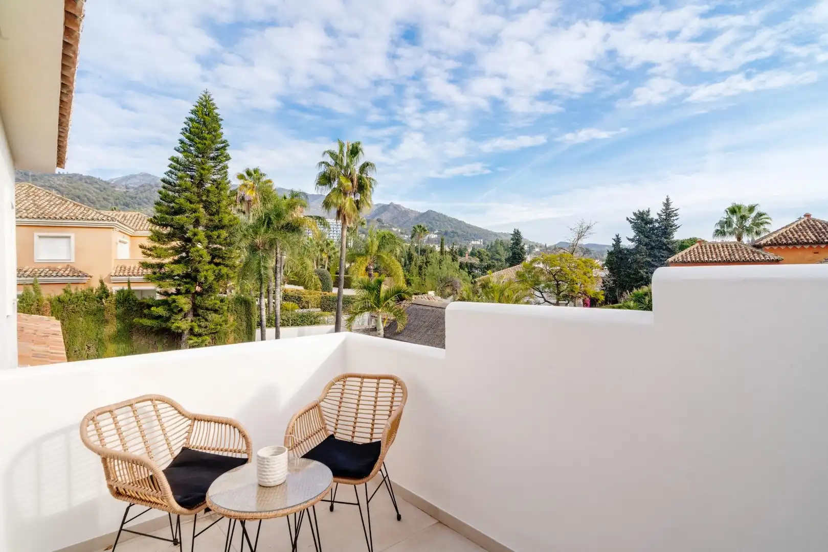 Terraza de Casa o chalet en venta en Marbella con Aire acondicionado, Jardín privado y Terraza