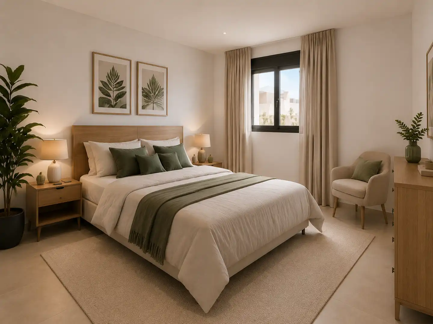 Habitación de Casa adosada en venta en Águilas con Aire acondicionado, Terraza y Piscina