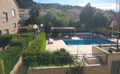 Piscina de Casa adosada en venda en  Murcia Capital amb Aire condicionat, Terrassa i Balcó