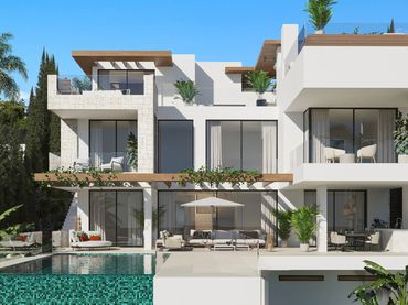 Chalet con piscina en venta en Selwo
