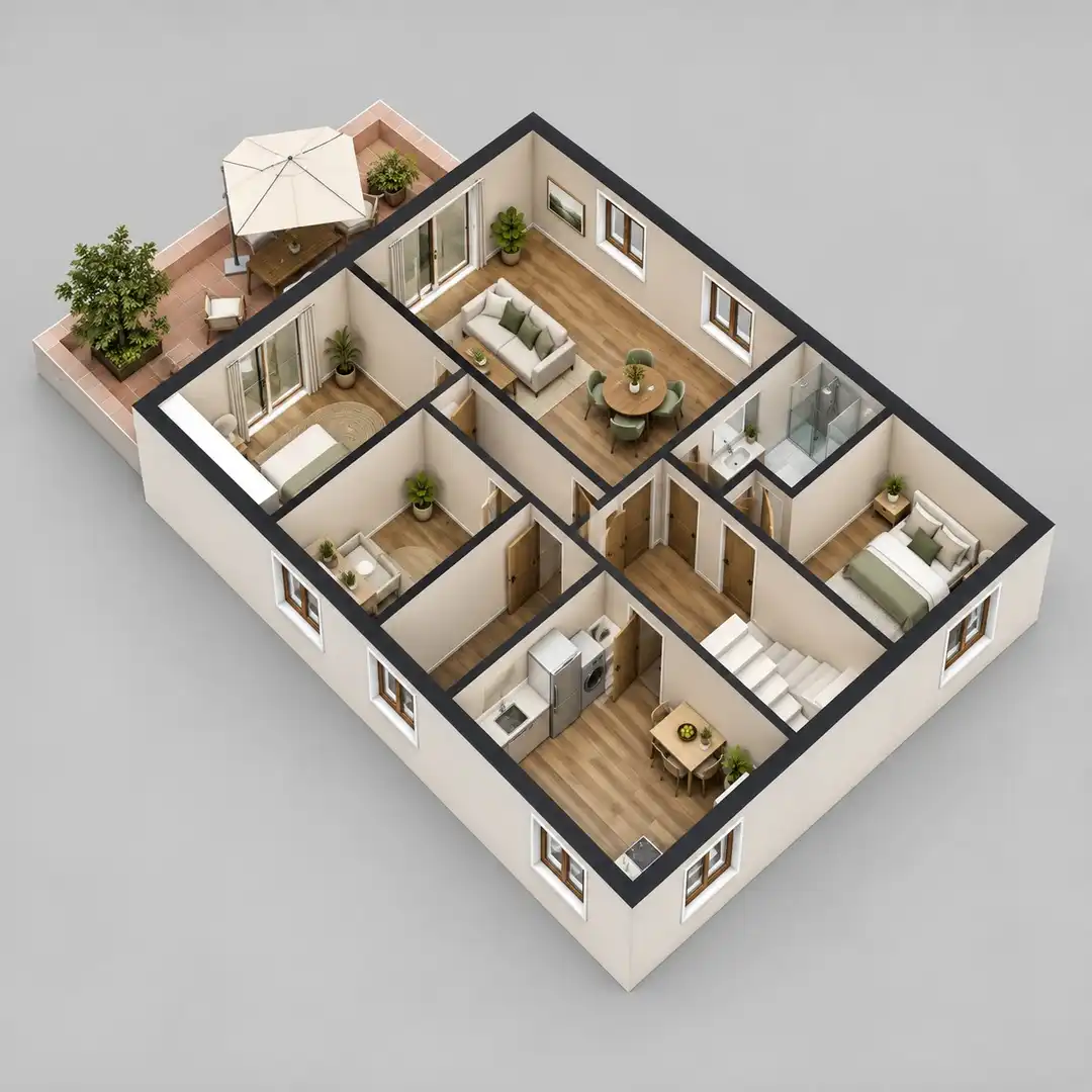 Detached house with terrace for sale in Carrer Sant Cosme i Damià, imagen 61