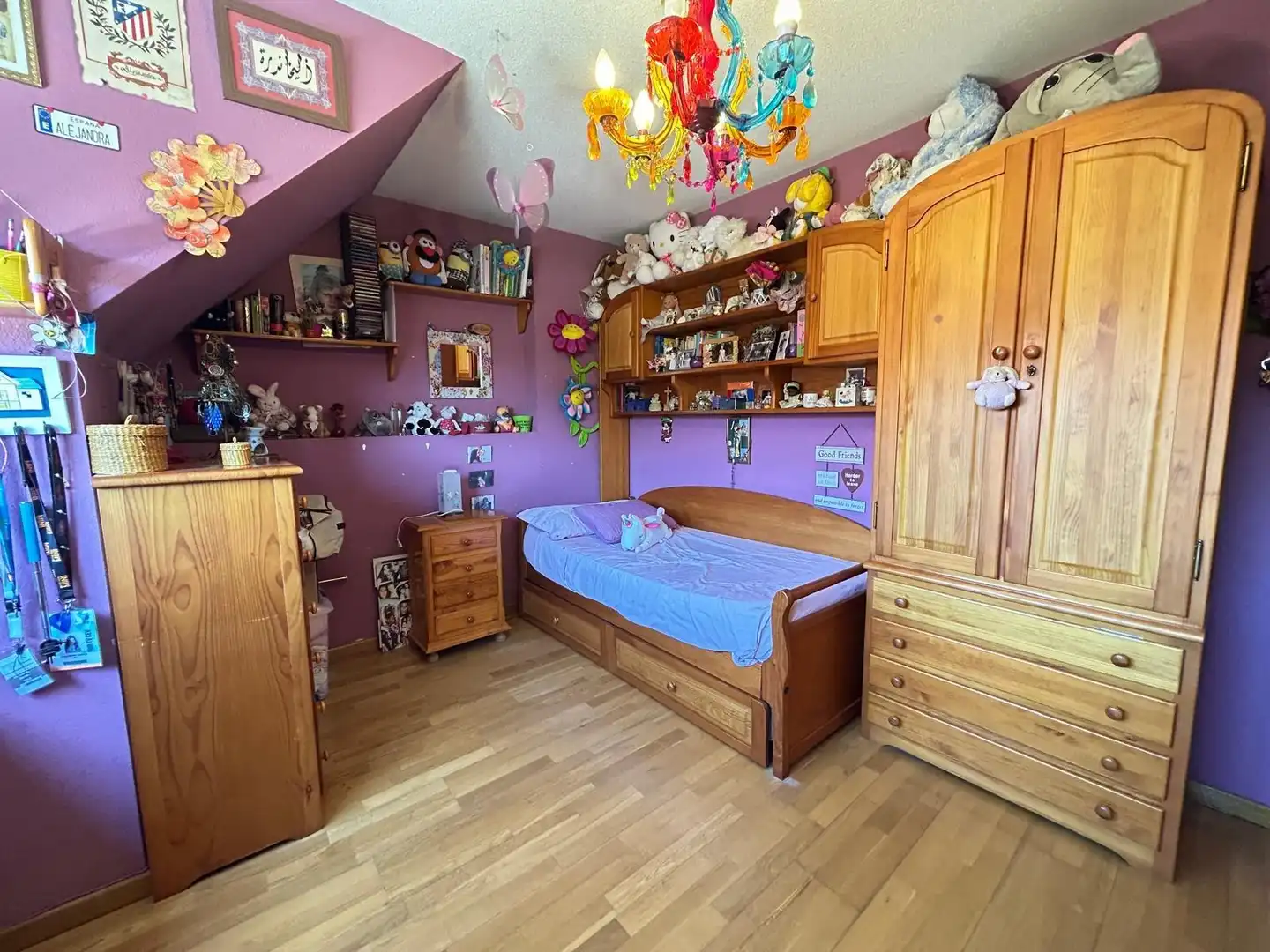Bedroom of Attic for sale in Alcalá de Henares  with Air Conditioner, Heating and Terrace