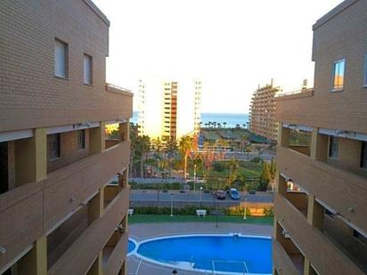 Bedroom of Apartment for sale in Oropesa del Mar / Orpesa  with Air Conditioner, Private garden and Terrace