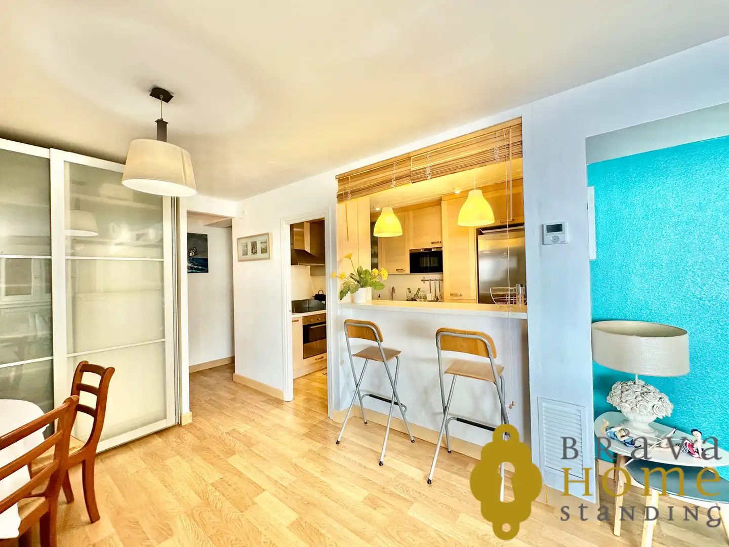 Cocina de Ático en venta en Roses con Aire acondicionado, Terraza y Trastero
