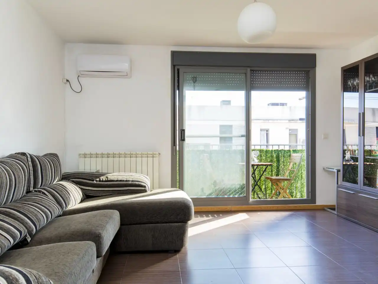 Balcony of Flat for rent in Zuera  with Air Conditioner, Heating and Terrace