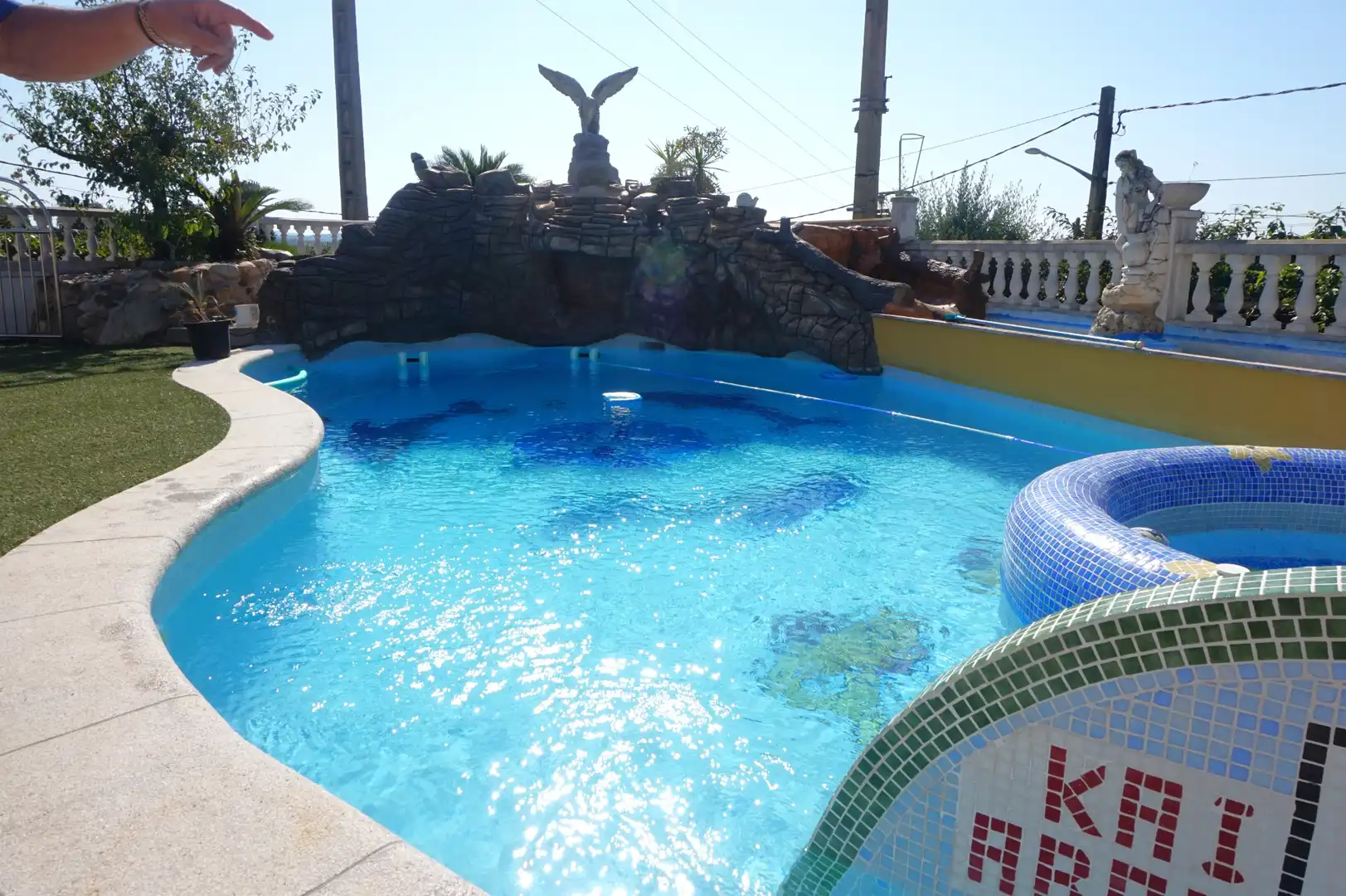Piscina de Casa o xalet en venda en Fogars de la Selva amb Calefacció, Jardí privat i Terrassa