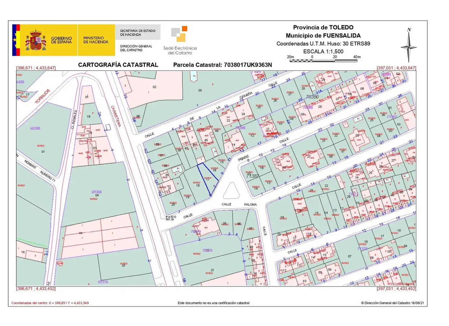 Residencial en venda en Fuensalida