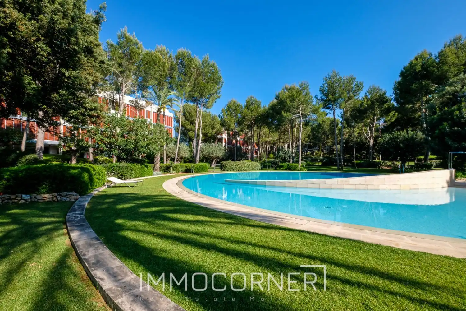 Swimming pool of Attic for rent in Calvià  with Air Conditioner, Private garden and Terrace