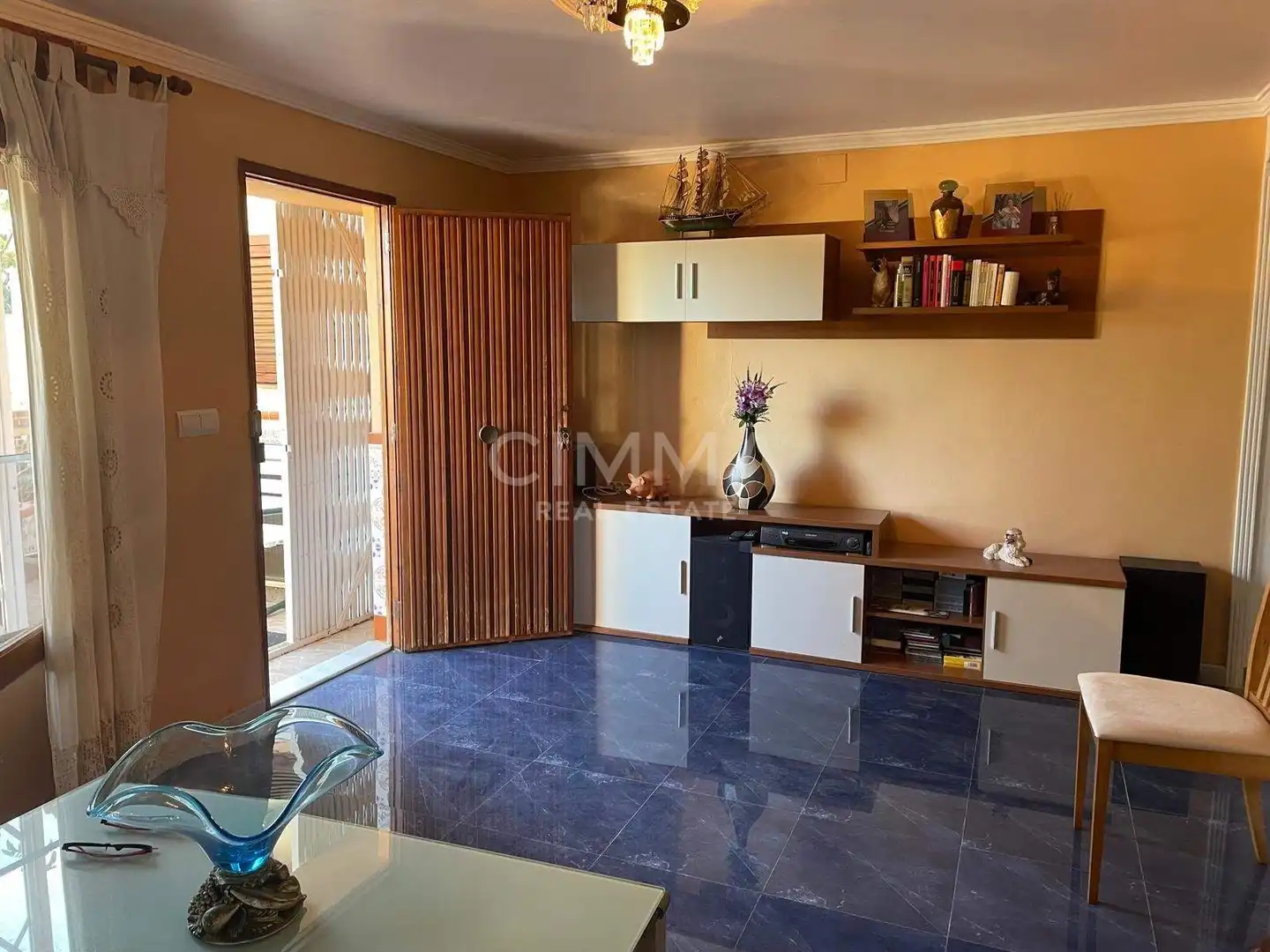 Sala de estar de Casa o chalet en venta en La Nucia con Aire acondicionado, Jardín privado y Terraza