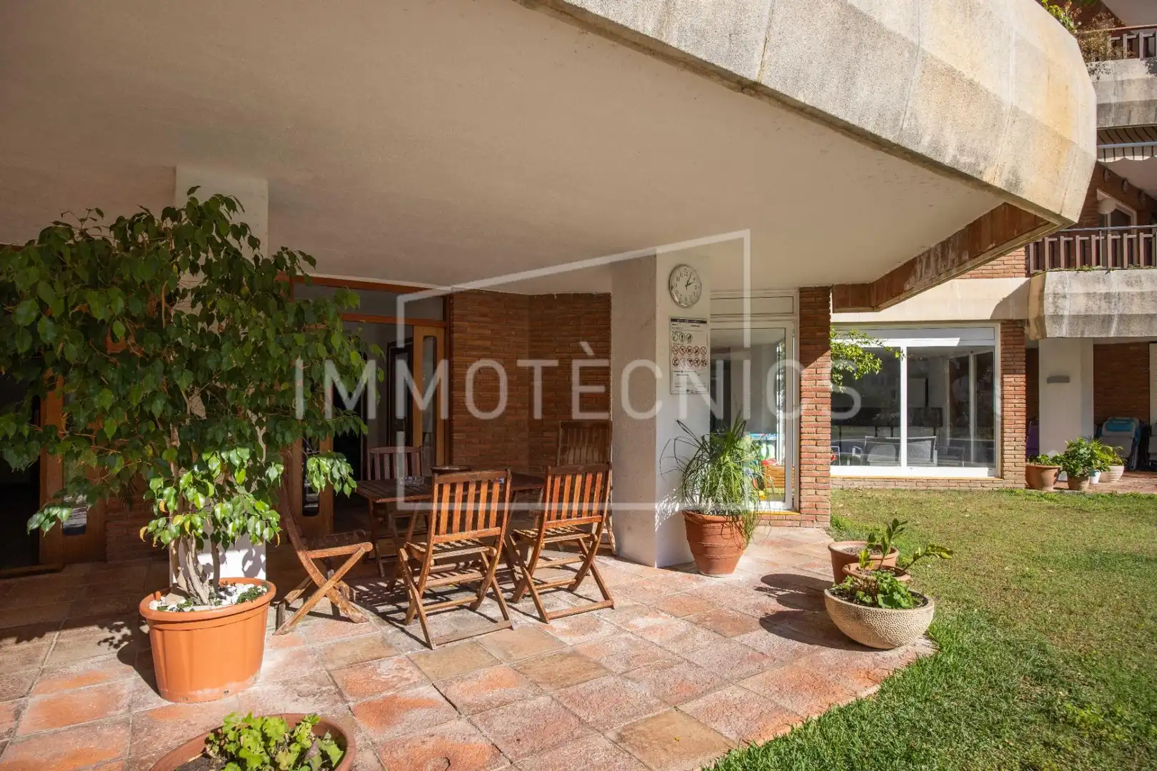 Terrace of Flat for sale in Caldes d'Estrac  with Private garden, Terrace and Balcony